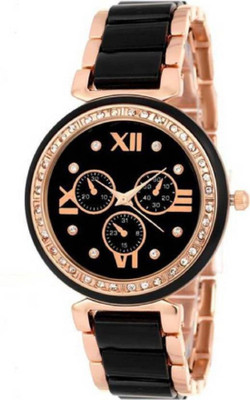 stylent STIIKMINABLACKGOLD Stylent Casual Analogue Black Dial Girls Watch Watch - For Women
stylent STIIKMINABLACKGOLD Stylent Casual Analogue Black Dial Girls Watch Watch - For Women