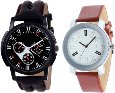 Crystal Fashion Latest attractive Brown and Premium looking Black Genuine Leather belt watchs for Watch - For Men
Crystal Fashion Latest attractive Brown and Premium looking Black Genuine Leather belt watchs for Watch - For Men