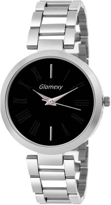 Glamexy new look girls watch new Collection black Dial silver strap Watch - For Women
Glamexy new look girls watch new Collection black Dial silver strap Watch - For Women