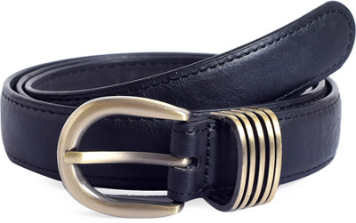 Lino Perros Women Casual Black Artificial Leather Belt