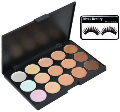 divas beauty Eyelashes,(Set of 2)