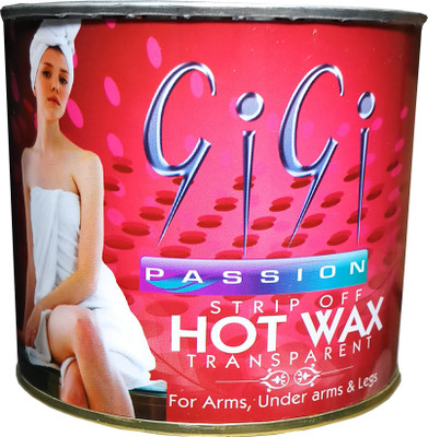 GiGi 600g Hot Wax Transparent For Arms, Under arms and Legs. Wax(600 g)