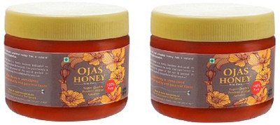 Ojas Natural Multi flora Honey 500g(250 g, Pack of 2)