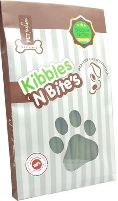 Sicons Pet Fashion Calcium Twistix Cholorophyll - Flavor 125gm (Pack of 3) Dog Treat(375 g, Pack of 3)
Sicons Pet Fashion Calcium Twistix Cholorophyll - Flavor 125gm (Pack of 3) Dog Treat(375 g, Pack of 3)