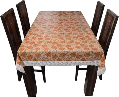 The Trendy Printed 8 Seater Table Cover(Multicolor, PVC)