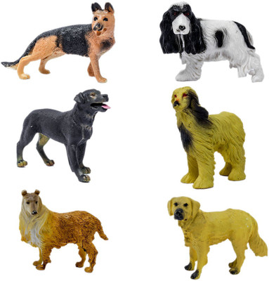 Tootpado German Shepherd Scotch Collie Retriever Dog Figure Toys - Pack of 6 (CTNG61) - Realistically Detailed Animal Toy Figures Dog Replica Model(Multicolor)
Tootpado German Shepherd Scotch Collie Retriever Dog Figure Toys - Pack of 6 (CTNG61) - Realistically Detailed Animal Toy Figures Dog Replica Model(Multicolor)