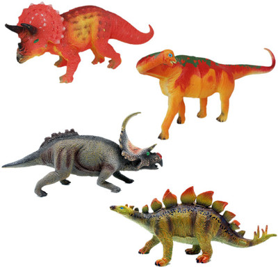 Tootpado Pachyrhinosaurus Stegosaurus T-Rex Dinosaurs Toy - Pack of 4 (CTNG46) - Realistically Detailed Animal Figure(Multicolor)
Tootpado Pachyrhinosaurus Stegosaurus T-Rex Dinosaurs Toy - Pack of 4 (CTNG46) - Realistically Detailed Animal Figure(Multicolor)