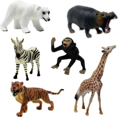 Tootpado Monkey Tiger Elephant Wild Animals Toy Figure - Pack of 7 (CTNG28) - Big Realistically Detailed(Multicolor)
Tootpado Monkey Tiger Elephant Wild Animals Toy Figure - Pack of 7 (CTNG28) - Big Realistically Detailed(Multicolor)