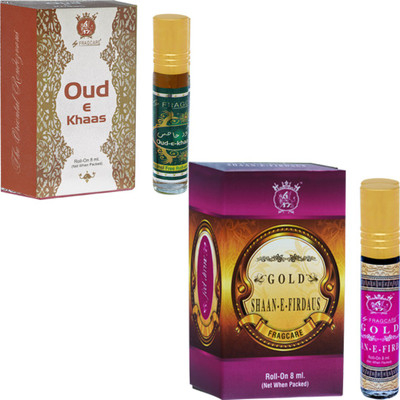 FRAGCARE ATTAR OUD-E-KHAAS,SHAAN-E-FIRDAUS Each 8 ml (Set of 2 ) Floral Attar(Floral)
FRAGCARE ATTAR OUD-E-KHAAS,SHAAN-E-FIRDAUS Each 8 ml (Set of 2 ) Floral Attar(Floral)