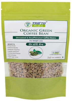 Trieto Biotech Green Coffee Bean, All Natural Weight Loss Supplement, To Normal Blood Sugar Levels, 50% Chlorogenic Acid, Non-GMO, Gluten-Free(200 g)
Trieto Biotech Green Coffee Bean, All Natural Weight Loss Supplement, To Normal Blood Sugar Levels, 50% Chlorogenic Acid, Non-GMO, Gluten-Free(200 g)