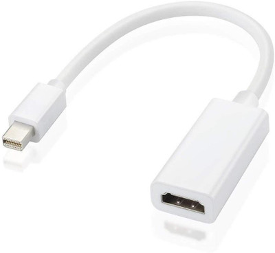 LipiWorld Mini Display Port Thunderbolt Mini Dp Male to HDMI Female Adapter Cable for Mac MacBook Pro Air Video Cable(Compatible with HDTV, White)
LipiWorld Mini Display Port Thunderbolt Mini Dp Male to HDMI Female Adapter Cable for Mac MacBook Pro Air Video Cable(Compatible with HDTV, White)