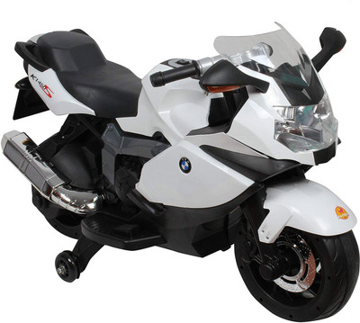 Baybee RBMW6188_W Bike Battery Operated Ride On(White)