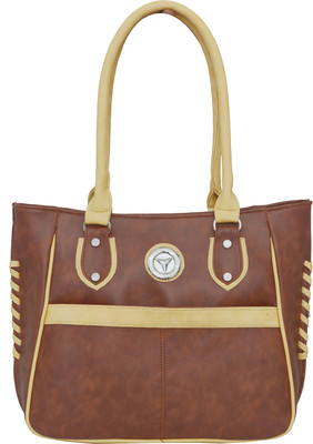 Harvest Shoulder Bag(Brown, Tan)