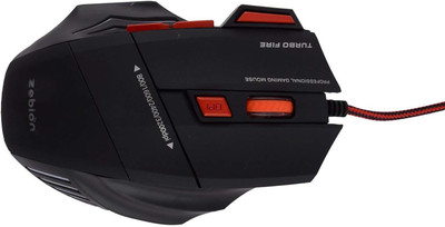 Zebion Maze-X 7 Buttons Spider Mouse With Mouse Pad Wired Optical Gaming Mouse(USB 2.0, Black, Saffron)
Zebion Maze-X 7 Buttons Spider Mouse With Mouse Pad Wired Optical Gaming Mouse(USB 2.0, Black, Saffron)