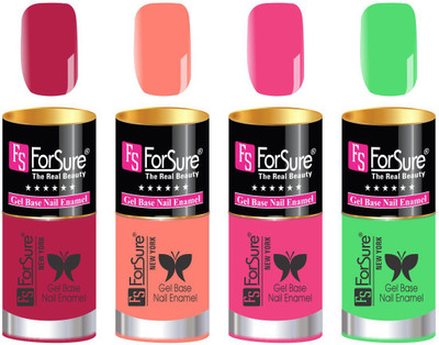 FORSURE matte finish Color Show Party Girl Nail Paint, Gel base Nail Enamel Multicolor05(Pack of 4)
FORSURE matte finish Color Show Party Girl Nail Paint, Gel base Nail Enamel Multicolor05(Pack of 4)
