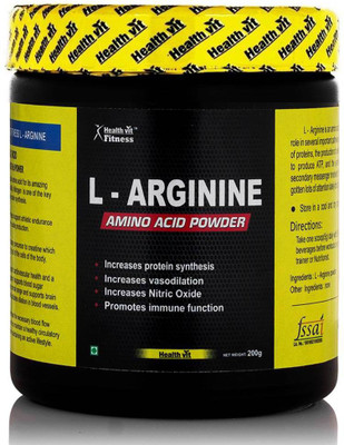 HealthVit Fitness L-Arginine Pre-workout 200gm Powder, Unflavoured BCAA(200 g, Unflavored)
HealthVit Fitness L-Arginine Pre-workout 200gm Powder, Unflavoured BCAA(200 g, Unflavored)