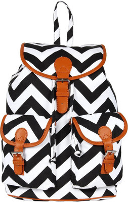 ayeshu ABHBWC0125 3 L Backpack(Black, White)