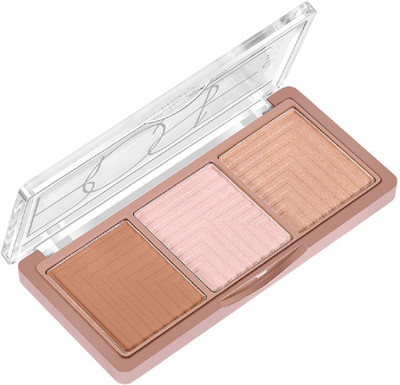 O.TWO.O 9117 : 4 In 1 Contouring Palette - Highlighter, Contour Powder, Blusher And/Or Bronzer Long-lasting, Natural, Easy To Wear Contour Pallete(9117A02)
O.TWO.O 9117 : 4 In 1 Contouring Palette - Highlighter, Contour Powder, Blusher And/Or Bronzer Long-lasting, Natural, Easy To Wear Contour Pallete(9117A02)