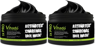 VIHADO Activated Charcoal Black Peel Off Mask Oily Skin Anti Acne Blackhead remover 100 ml (Pack of 2)(100 ml)
VIHADO Activated Charcoal Black Peel Off Mask Oily Skin Anti Acne Blackhead remover 100 ml (Pack of 2)(100 ml)