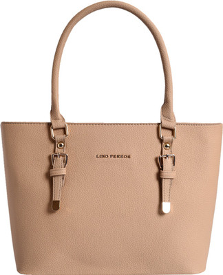Lino Perros Hand-held Bag(Beige)