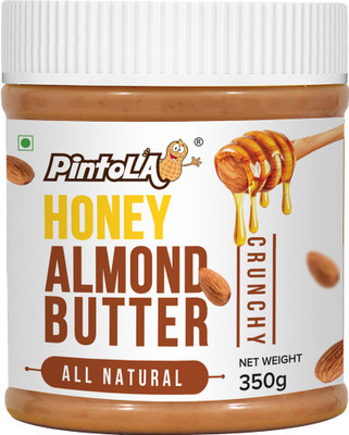 Pintola All Natural Honey Almond Butter (Crunchy) 350 g