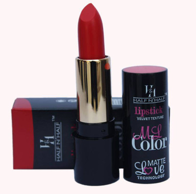 Half N Half Mattelove Velvet Lipstick(Lady Red)