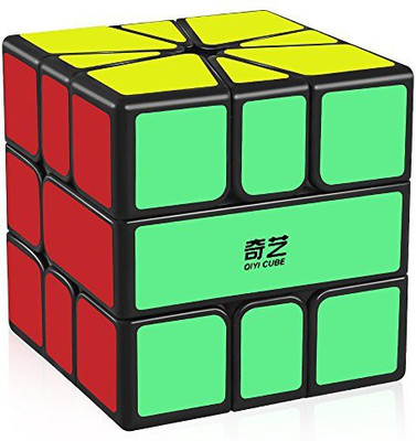 Generic Coogam Qiyi Qifa Square-1 Cube SQ1 Magic Black Speed Square-one Cube Shaped Puzzle Smooth Turning Square1 SQ 1 Cube for Beginner(1 Pieces)
Generic Coogam Qiyi Qifa Square-1 Cube SQ1 Magic Black Speed Square-one Cube Shaped Puzzle Smooth Turning Square1 SQ 1 Cube for Beginner(1 Pieces)
