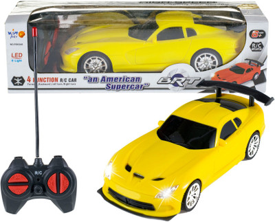 Wishkey Remote Control High speed Racing American Yellow Super car(Yellow)