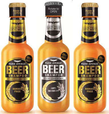 Park Avenue SHINY & BOUNCY BEER SHAMPOO + ANTI DANDRUFF BEER SHAMPOO (370 ×3 ML PACK OF 3)(1110 ml)
Park Avenue SHINY & BOUNCY BEER SHAMPOO + ANTI DANDRUFF BEER SHAMPOO (370 ×3 ML PACK OF 3)(1110 ml)