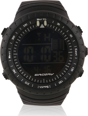 Grozav Black Digital Sports Watch With Black Unidirectional Rotatable Bezel and With Luminous with Cold Light For Men and Boys - 9702 Sunto Watch - For Men
Grozav Black Digital Sports Watch With Black Unidirectional Rotatable Bezel and With Luminous with Cold Light For Men and Boys - 9702 Sunto Watch - For Men