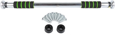 GOCART Adjustable Indoor Professional Pull Up Bar 100kg Horizontal Bars Exercise Workout Chin Up Bar Pull Up bar Training Bar Sport Fitness Equipment for Home Gym in silver color Pull-up Bar(Silver), Green;silver
GOCART Adjustable Indoor Professional Pull Up Bar 100kg Horizontal Bars Exercise Workout Chin Up Bar Pull Up bar Training Bar Sport Fitness Equipment for Home Gym in silver color Pull-up Bar(Silver), Green;silver