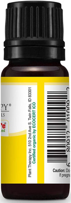 Plant Therapy USDA Certified Organic Lemon Essential Oil.(10 ml)