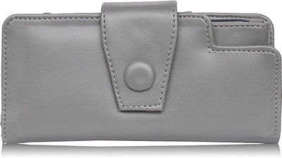 Aisna Casual Grey Clutch