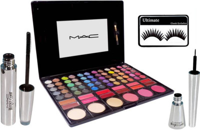 Ultimate Eyelashes&Mac Professional Makeup 78 Shade Palette&Brooke Candy EyeLiner&Mascara(Set of 4)
Ultimate Eyelashes&Mac Professional Makeup 78 Shade Palette&Brooke Candy EyeLiner&Mascara(Set of 4)
