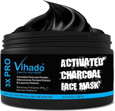 VIHADO Activated Charcoal Purifying Black Peel Off Face Mask - 100 ml (Pack of 1)(100 ml)
VIHADO Activated Charcoal Purifying Black Peel Off Face Mask - 100 ml (Pack of 1)(100 ml)