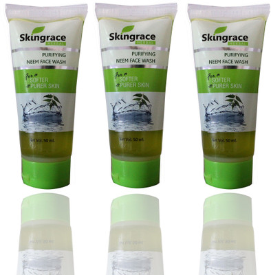 SKINGRACE Herbal Purifying Neem Face Wash For softer & Purer Skin Face Wash(150 ml)
SKINGRACE Herbal Purifying Neem Face Wash For softer & Purer Skin Face Wash(150 ml)