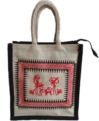 HideCrusH Tote(Black, White)