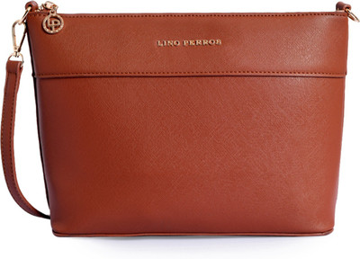 Lino Perros Shoulder Bag(Brown)