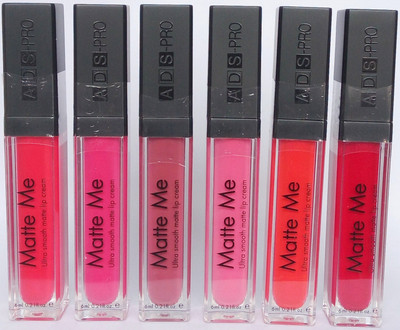 ADS Combo Pack True Matte Ultra Smooth Liquid Lipstick Shade B ( 6ml )(Multicolor, 6 ml)
ADS Combo Pack True Matte Ultra Smooth Liquid Lipstick Shade B ( 6ml )(Multicolor, 6 ml)
