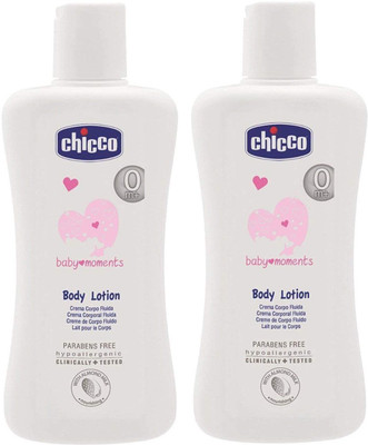 Chicco Baby Moments Body lotion 200 ml set of 2(200 ml)