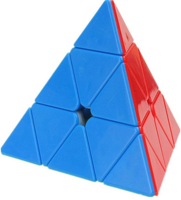 TamBoora Stickerless Speed Cube Triangle Cube Puzzle (1 Pieces)(1 Pieces)