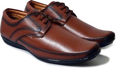 Feetway Smooth Synthetic Leather Flat Lace up Formal Shoes for Men Lace Up For Men(Tan
Feetway Smooth Synthetic Leather Flat Lace up Formal Shoes for Men Lace Up For Men(Tan