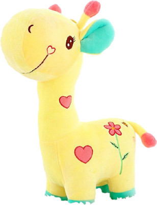 CREATIVEVILLA CUTE FLOWER PRINTED YELLOW GIRAFFE STUFFED PLUSH SOFT TOY - 23 cm(Black)
CREATIVEVILLA CUTE FLOWER PRINTED YELLOW GIRAFFE STUFFED PLUSH SOFT TOY - 23 cm(Black)