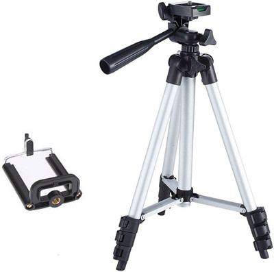 BUY SURETY Tripod-3110 Portable Adjustable Aluminum Lightweight Camera Stand With Three-Dimensional Head & Quick Release Plate For Canon Nikon Sony Cameras Camcorders and mobile holder Tripod(Silver & Black, Supports Up to 1500 g)
BUY SURETY Tripod-3110 Portable Adjustable Aluminum Lightweight Camera Stand With Three-Dimensional Head & Quick Release Plate For Canon Nikon Sony Cameras Camcorders and mobile holder Tripod(Silver & Black, Supports Up to 1500 g)