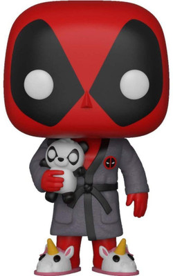 Funko POP Marvel: Deadpool Playtime - Deadpool in Robe Vinyl 4 Inch Bobble head Figure(Multicolor)
Funko POP Marvel: Deadpool Playtime - Deadpool in Robe Vinyl 4 Inch Bobble head Figure(Multicolor)