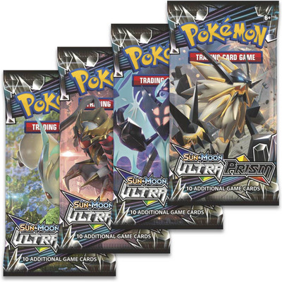 AncientKart Pokemon cards Ultra Prism Booster packs(Multicolor)