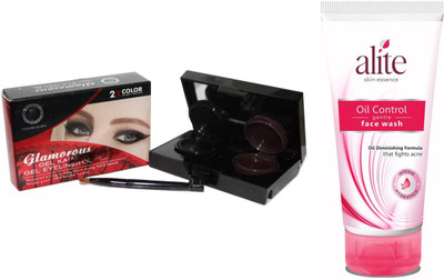 COLORS QUEEN Glamorous Long Wear Gel Eye Liner with Oil Control Face wash(Set of 2)
COLORS QUEEN Glamorous Long Wear Gel Eye Liner with Oil Control Face wash(Set of 2)