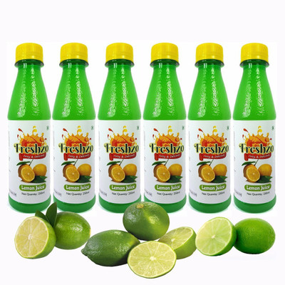 Freshzo Lime Juice Concentrate, 250ml (Pack of 6) (1500ml)(250 ml, Pack of 6)
Freshzo Lime Juice Concentrate, 250ml (Pack of 6) (1500ml)(250 ml, Pack of 6)