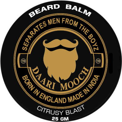 DAARIMOOCH CITRUSY BLAST (25gm) beard balm Cream(25 g)