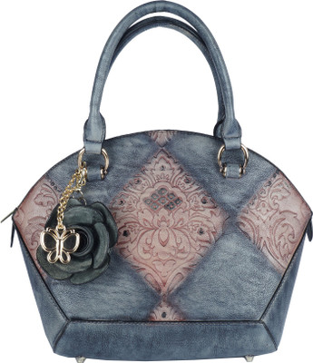 Butterflies Hand-held Bag(Blue)